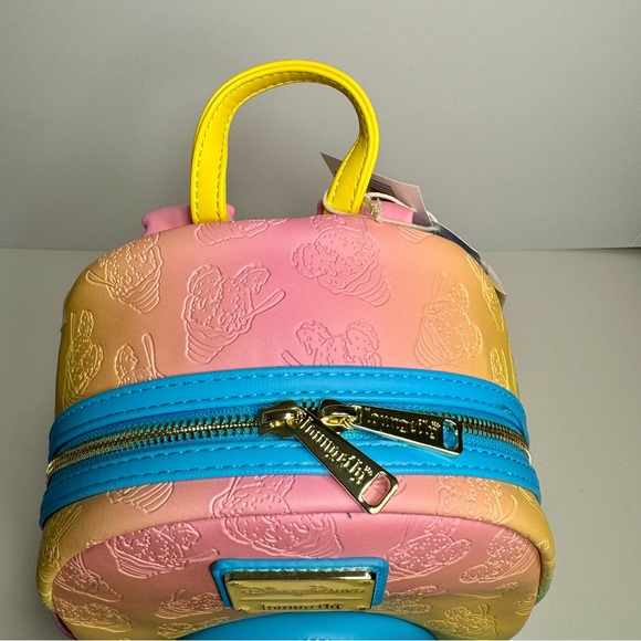 NWT. Loungefly Mickey Mouse Shaved Ice Loungefly Mini Backpack - Disney Eats. - Picture 6 of 13